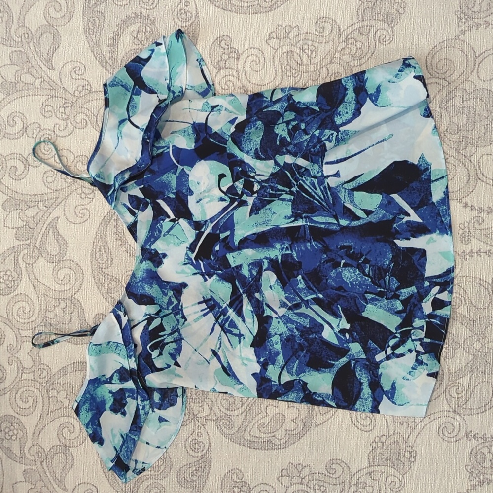 Bar III Cold Shoulder Top